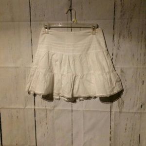 White lacey skirt